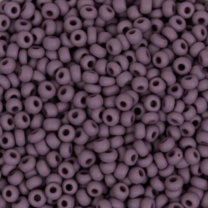 23040 matt бісер №10 Preciosa (Чехія) 5 грамів. Натуральний матовий