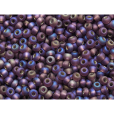 27069 matt бісер №10 Preciosa (Чехія) 5 грамів. Блискучий райдужний матовий