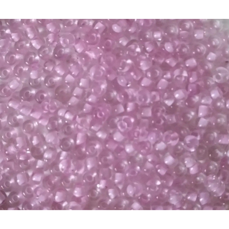 38026 бісер №10 Preciosa (Чехія) 5 грамів. Прозорий профарбований