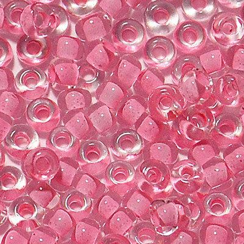 38394 бісер №10 Preciosa (Чехія) 5 грамів. Прозорий профарбований