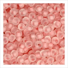 38394 matt бісер №10 Preciosa (Чехія) 5 грамів. Прозорий матовий профарбований