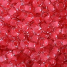 38397 бісер №10 Preciosa (Чехія) 5 грамів. Прозорий профарбований