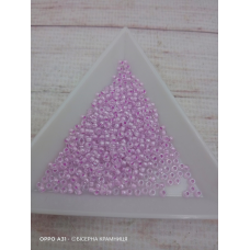 38626 бісер №10 Preciosa (Чехія) 5 грамів. Прозорий профарбований