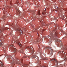 38695 бісер №10 Preciosa (Чехія) 5 грамів. Прозорий профарбований