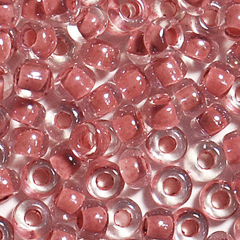 38695 бісер №10 Preciosa (Чехія) 5 грамів. Прозорий профарбований