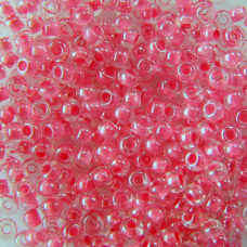 38698 бісер №10 Preciosa (Чехія) 5 грамів. Прозорий профарбований