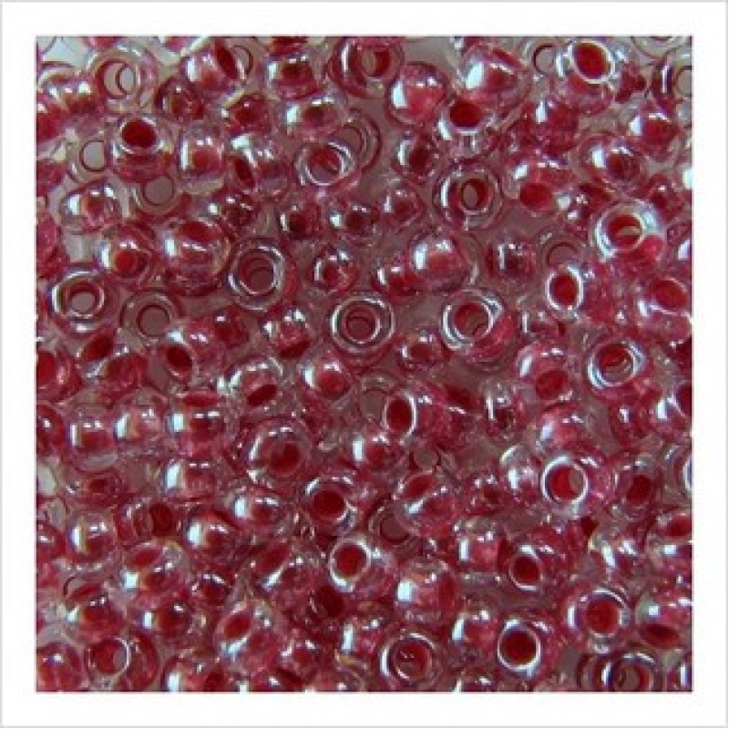 38898 бісер №10 Preciosa (Чехія) 5 грамів. Прозорий профарбований