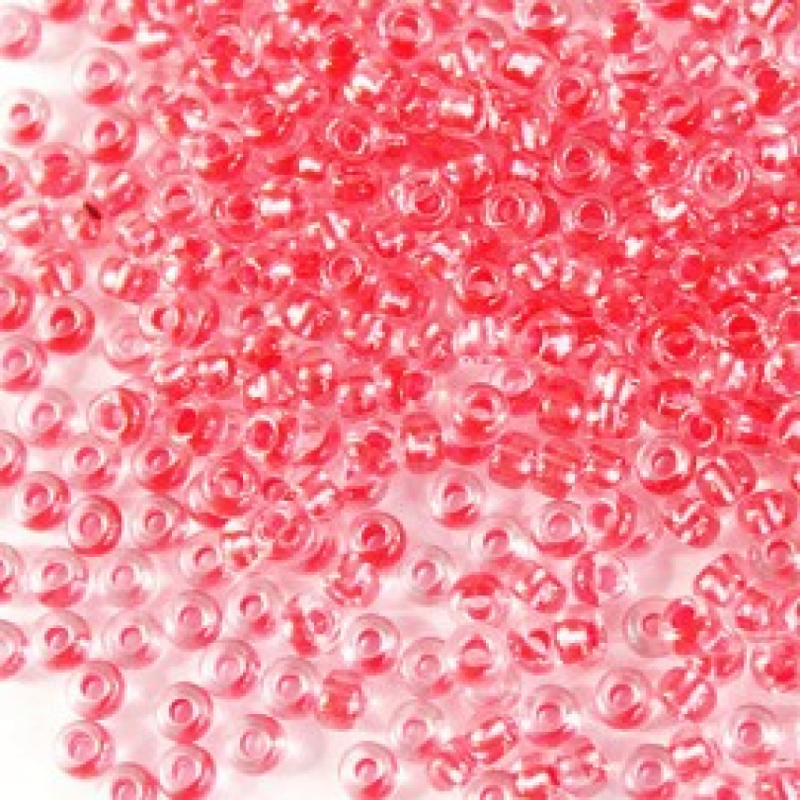 38998 бісер №10 Preciosa (Чехія) 5 грамів. Прозорий профарбований