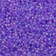 41123 бісер №10 Preciosa (Чехія) 5 грамів. Прозорий райдужний