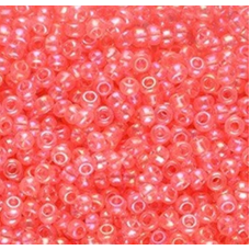 41191 бісер №10 Preciosa (Чехія) 5 грамів. Прозорий райдужний