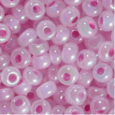 57526 бісер №10 Preciosa (Чехія) 5 грамів. Перламутровий райдужний