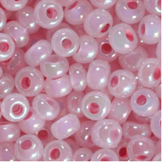 57573 бісер №10 Preciosa (Чехія) 5 грамів. Перламутровий райдужний