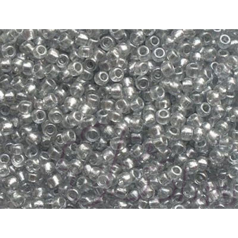 361-10/0-18908 Бісер Чехія (блискучий матовий, сірий перлиновий тертий), упаковка 50 грамів