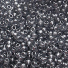 362-10/0-18942 Бісер Чехія (блискучий матовий, графіт тертий), упаковка 50 грамів