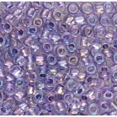 68428 бісер №10 Preciosa (Чехія) 5 грамів. Прозорий профарбований райдужний