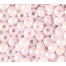 74420 бісер №10 Preciosa (Чехія) 5 грамів.Перламутровий райдужний люкс