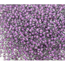 80628 бісер №10 Preciosa (Чехія) 5 грамів. Прозорий профарбований