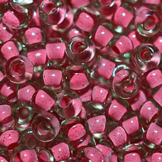 80698 бісер №10 Preciosa (Чехія) 5 грамів. Прозорий профарбований
