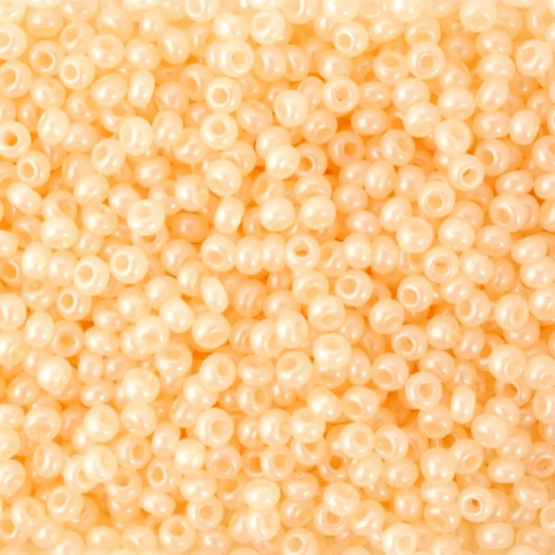 17292 бісер №10 Preciosa (Чехія) 5 грамів. Перламутровий