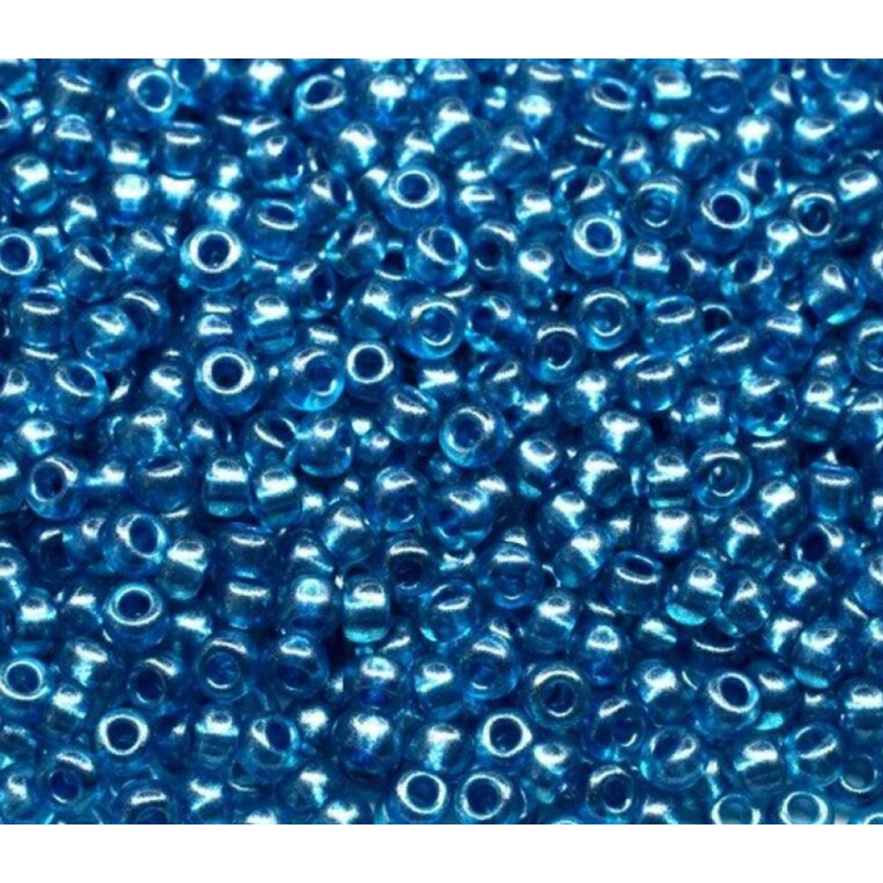 18936 бісер №10 Preciosa (Чехія) 5 грамів. Блискучий тертий