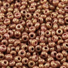 46095 бісер №10 Preciosa (Чехія) 5 грамів. Перламтровий люкс. Рожевий пунш