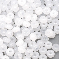 401-10/0-02090 Бісер Чехія (алебастровий, білий), упаковка 50 грамів