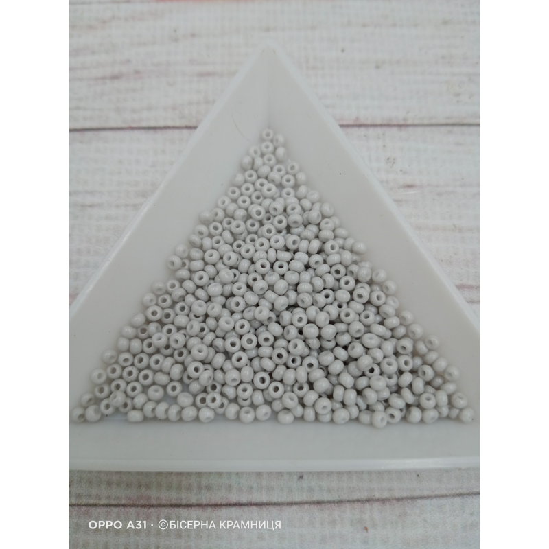 03241 бісер №10 Preciosa (Чехія) 5 грамів. Натуральний