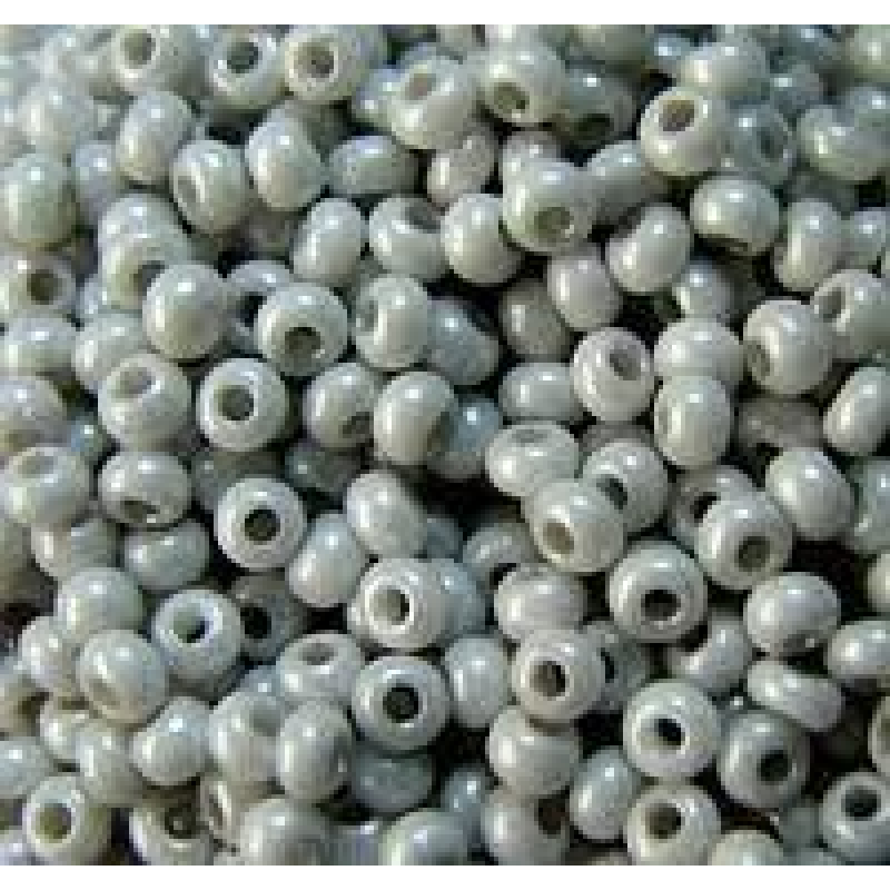 16249 бісер №10 Preciosa (Чехія) 5 грамів. Алебастровий перламутровий