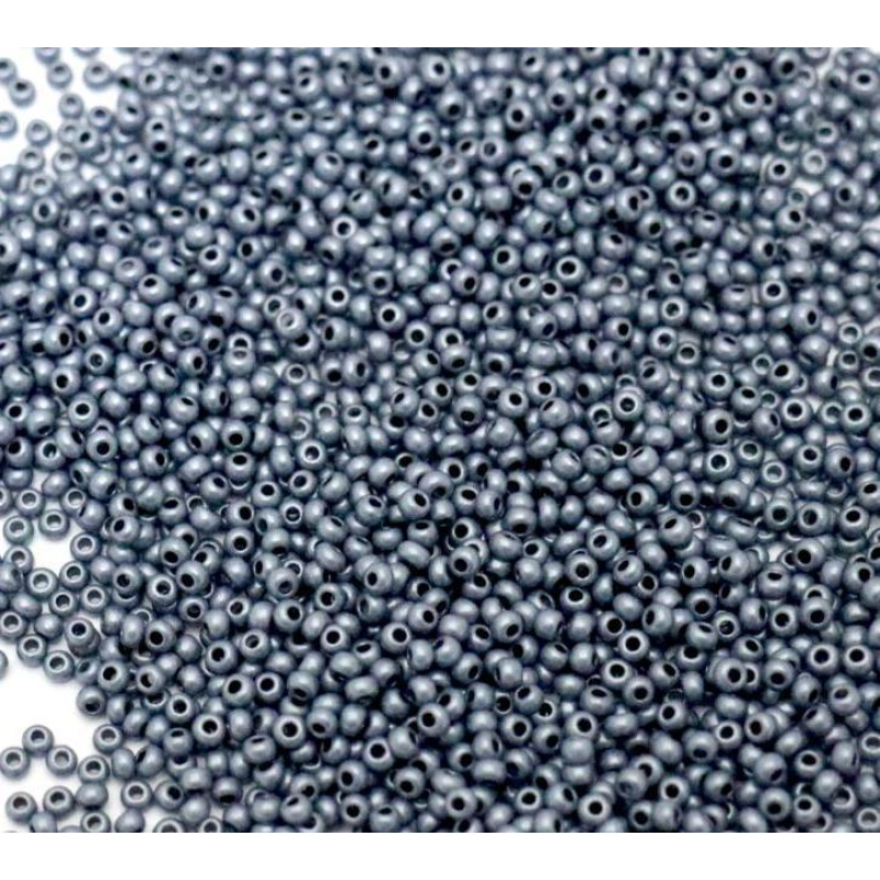 16743 бісер №10 Preciosa (Чехія) 5 грамів. Алебастровий перламутровий