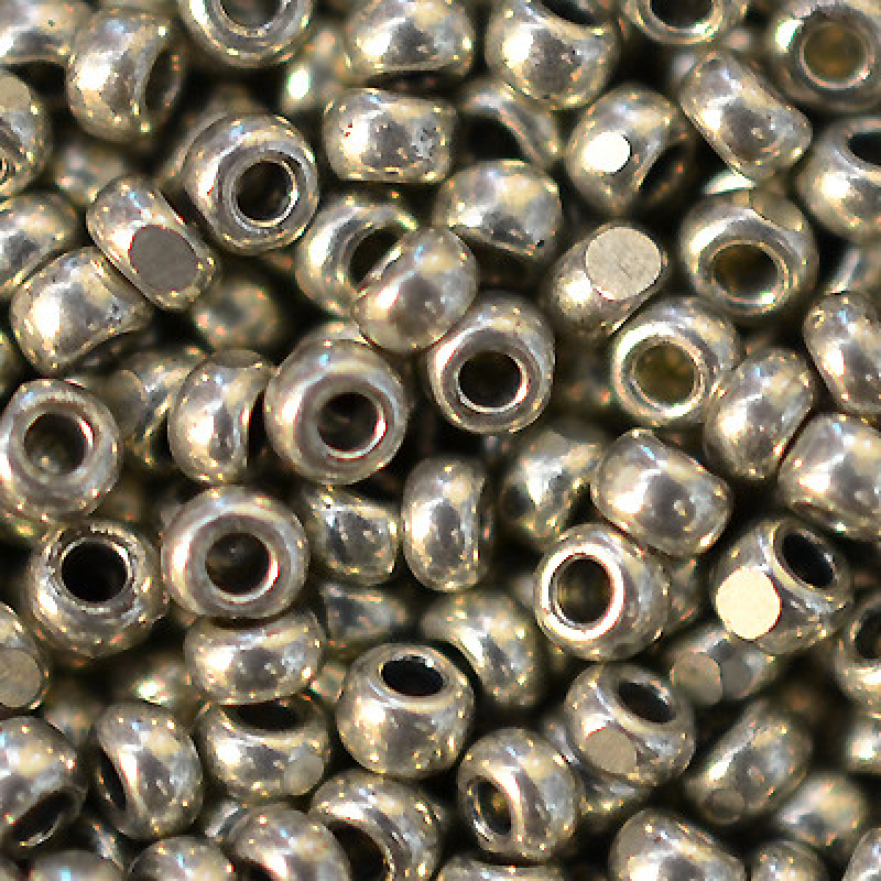18542 бісер №10 Preciosa (Чехія) 5 грамів. Металізований