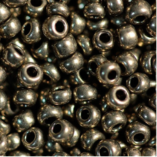 18549 бісер №10 Preciosa (Чехія) 5 грамів. Металізований