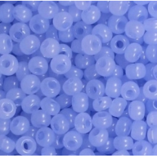 405-10/0-02231 Бісер Чехія (алебастровий, синій блідий), упаковка 50 грамів