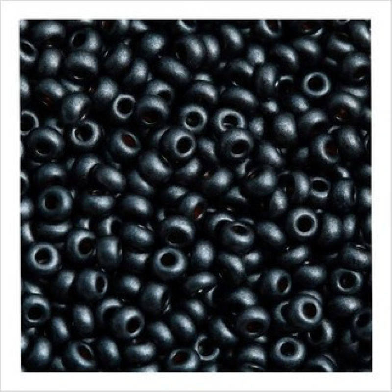 28918 matt бісер №10 Preciosa (Чехія) 5 грамів. Перламутровий матовий