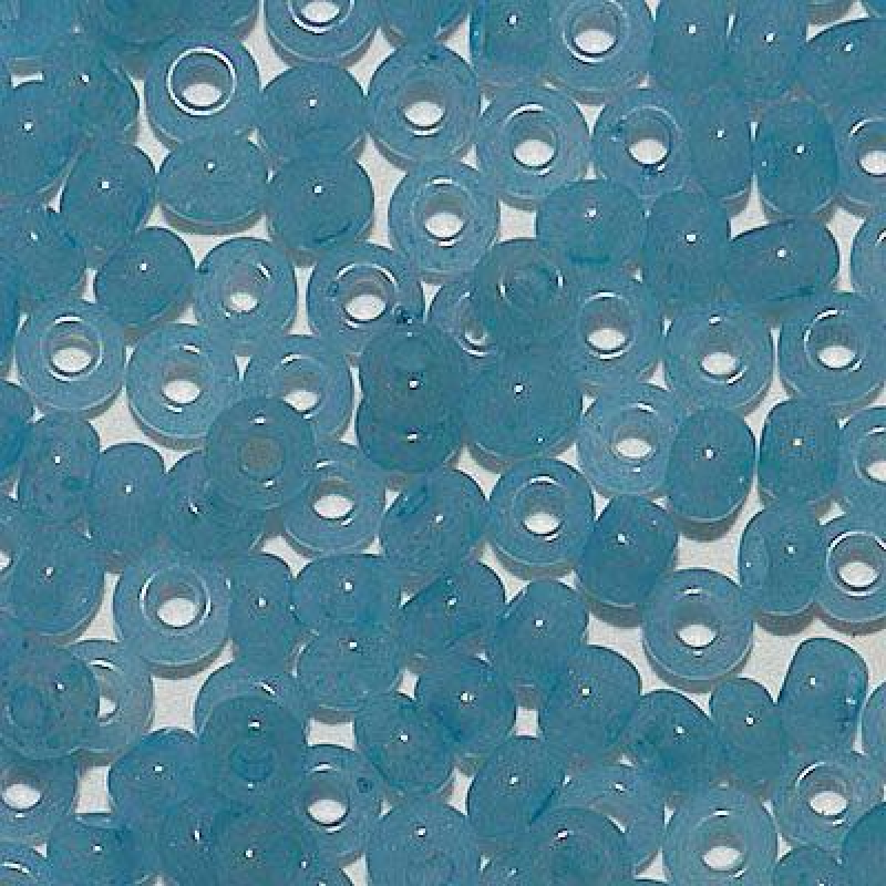 406-10/0-02133 Бісер Чехія (алебастровий, сіро-блакитний світлий), упаковка 50 грамів