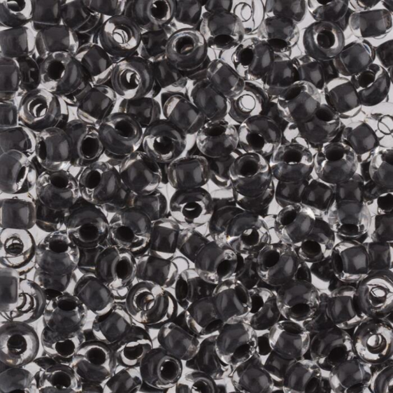 38449 бісер №10 Preciosa (Чехія) 5 грамів. Прозорий профарбований