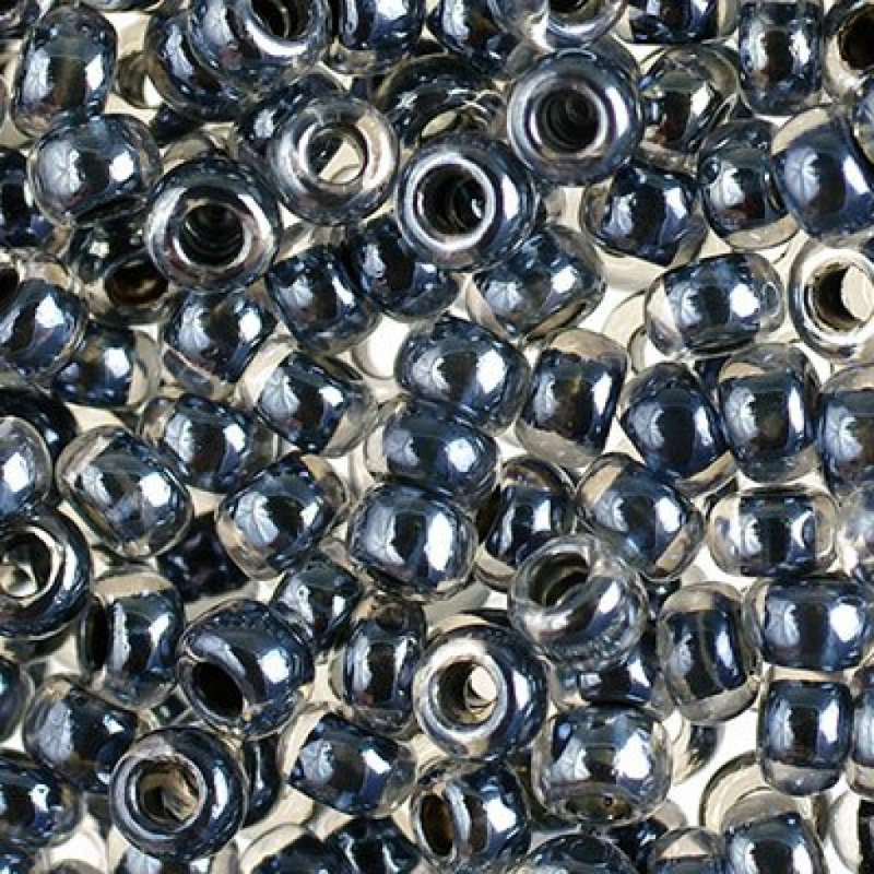 38649 бісер №10 Preciosa (Чехія) 5 грамів. Прозорий профарбований