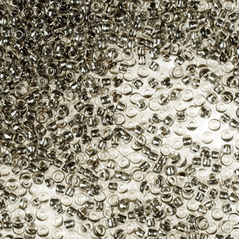 38949 бісер №10 Preciosa (Чехія) 5 грамів. Прозорий профарбований