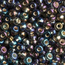 47019 бісер №10 Preciosa (Чехія) 5 грамів. Блискучий райдужний