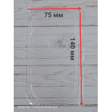 Силіконовий килимок для бісеру. Прозорий