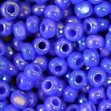 679-10/0-34040 Бісер Чехія (волошковий перлиновий райдужний), упаковка 50 грамів 679-10/0-34040 Бісер Чехія (волошковий перлиновий райдужний), упаковка 50 грамів