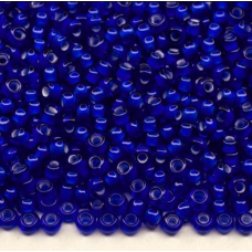35086-10/0 Бісер Preciosa (Чехія). Мелований, синій, упаковка 50 грамів