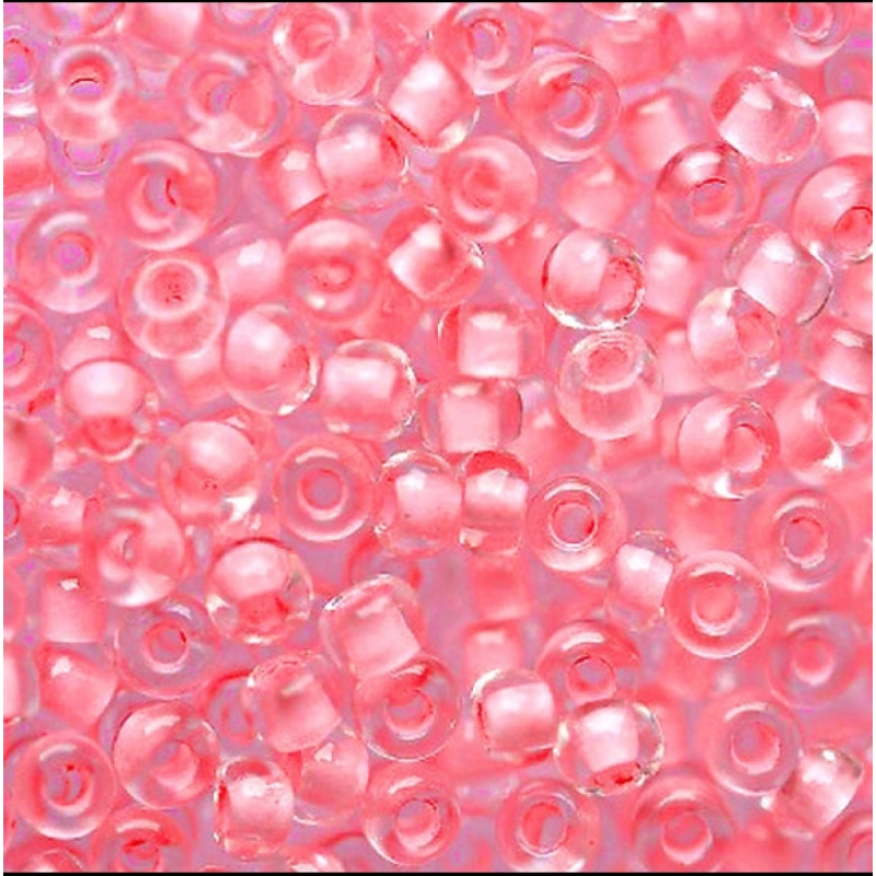 38173-10/0 Бісер Чехія (профарбований, світлий рожевий), упаковка 50 грамів