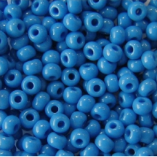 63080-10/0 Бісер Чехія (синій натуральний), упаковка 50 грамів