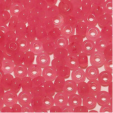 421-10/0-02193 Бісер Чехія (алебастровий, малиновий світлий), упаковка 50 грамів