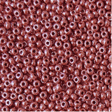 549-10/0-98210 Бісер Чехія (перламутровий, бордовий), упаковка 50 грамів
