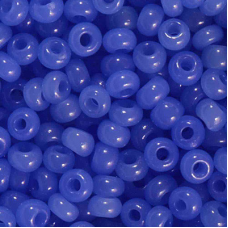 426-10/0-32010 Бісер Чехія (алебастровий, фіолетовий середній), упаковка 50 грамів