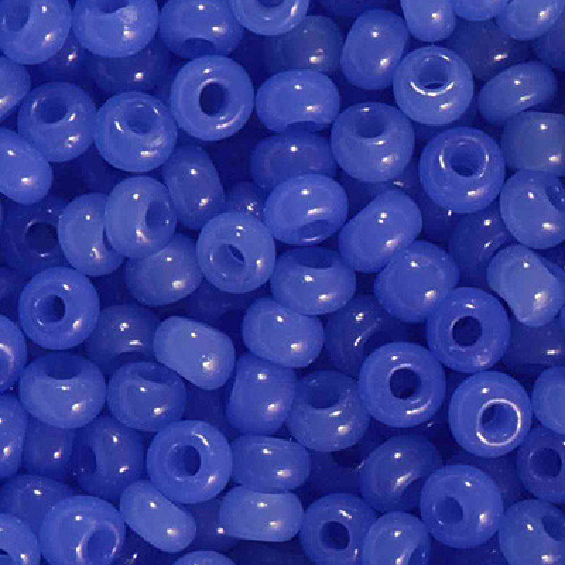 426-10/0-32010 Бісер Чехія (алебастровий, фіолетовий середній), упаковка 50 грамів