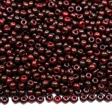 99190-10/0 бісер №10 Preciosa (Чехія). Червоно-коричневий травертин, упаковка 50 грамів