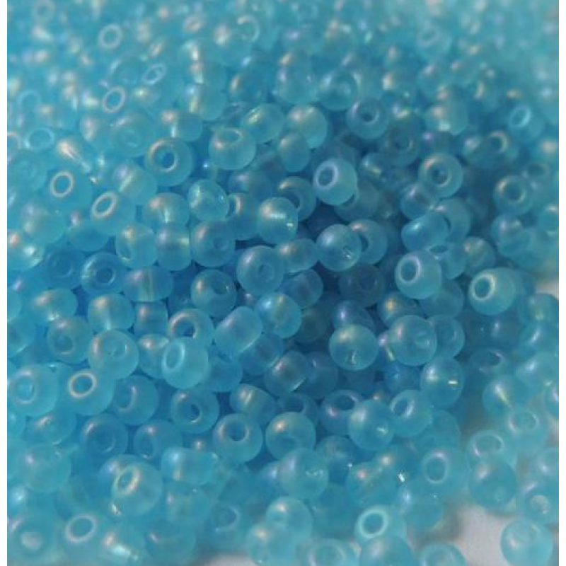 61000 matt бісер No10 Preciosa (Чехія) 5 грамів. Прозорий матовий райдужний 61000 matt бісер No10 Preciosa (Чехія) 5 грамів. Прозорий матовий райдужний