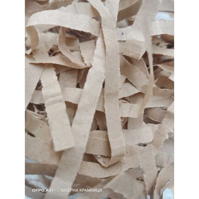 Паперовий наповнювач, вага 25 грамів